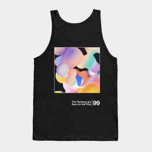 Race for the Prize / Minimal Style Graphic Artwork Design Tank Top